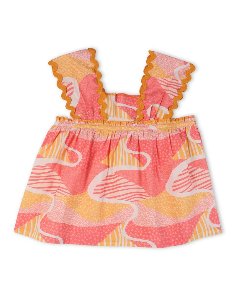 Candy Escape Printed Cotton Co - Ord Set | Verified Sustainable Kids Daywear Sets on Brown Living™