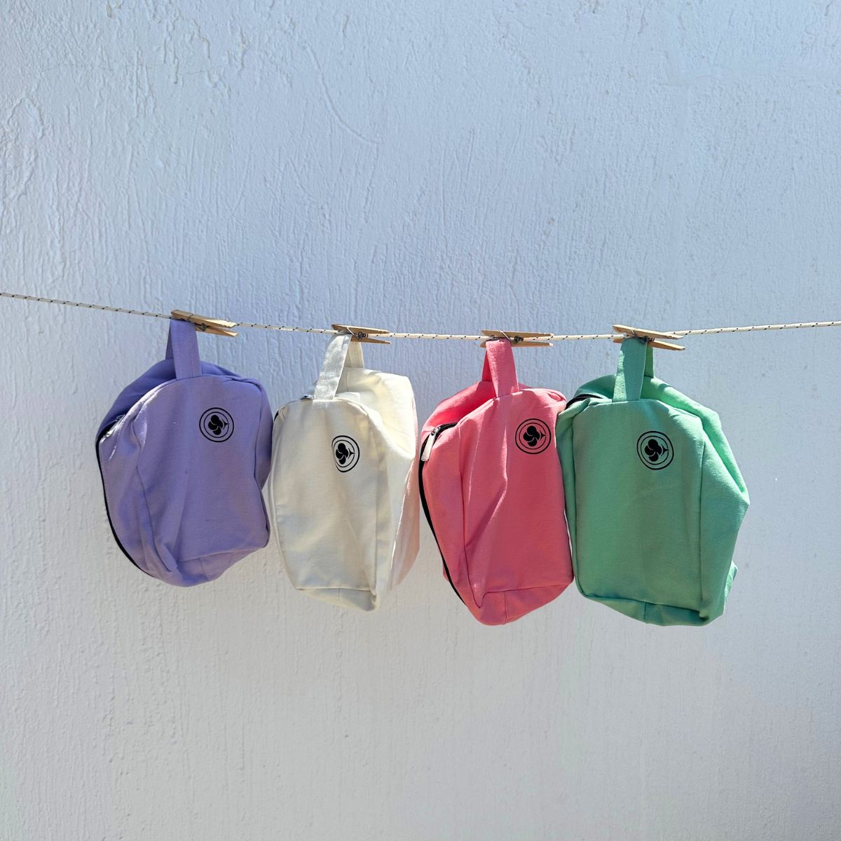 Candy Pouch Combo Set Of 4 Pastel Pouches – Travel Organiser by The Gossy Shrub available on Brown Living™. . SKU: CandyPouchCombo. Img 1.