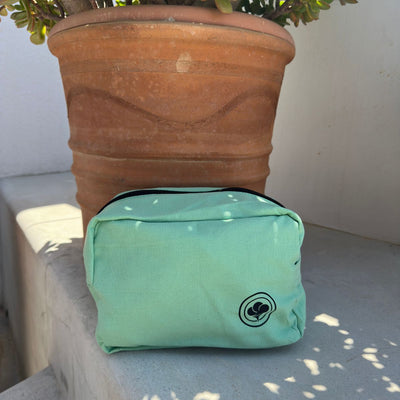 Candy Pouch Combo Set Of 4 Pastel Pouches – Travel Organiser on Brown Living™. SKU: CandyPouchCombo. Img 5.