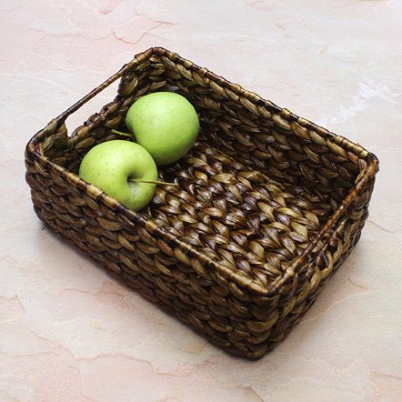 Cane Table Baskets (Set of 2) | Verified Sustainable by Brown Living™