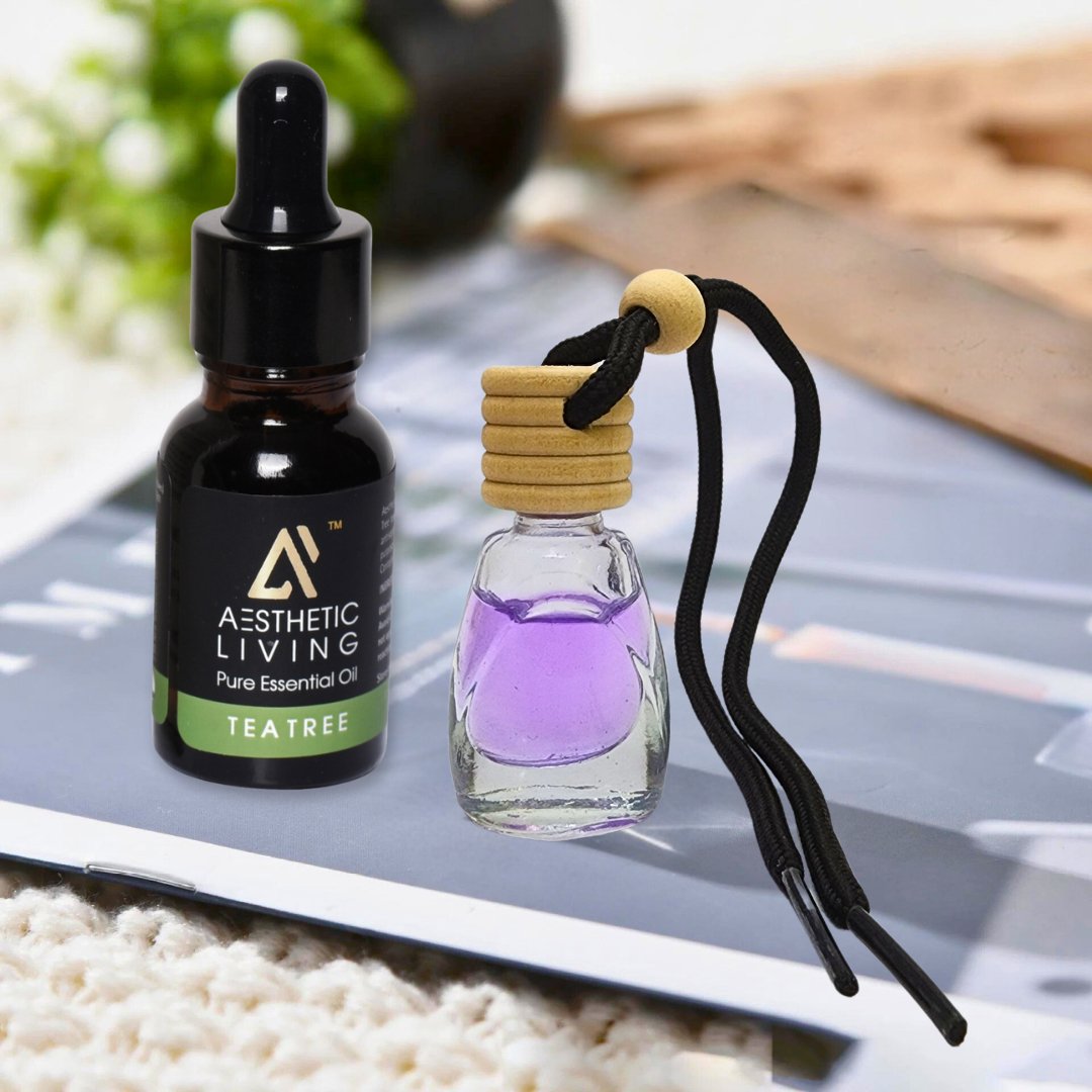 Car Aromatize (10ml) with Essential Oil (15ml) | Verified Sustainable by Brown Living™