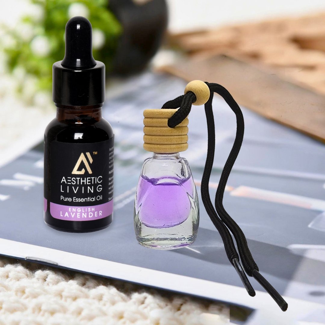 Car Aromatize (10ml) with Essential Oil (15ml) | Verified Sustainable by Brown Living™