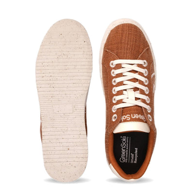 Caramel Glide Mens Sneaker Lace Up – Mens Casual Shoes on Brown Living™. SKU: GS_CRML_GLD3796. Img 6.