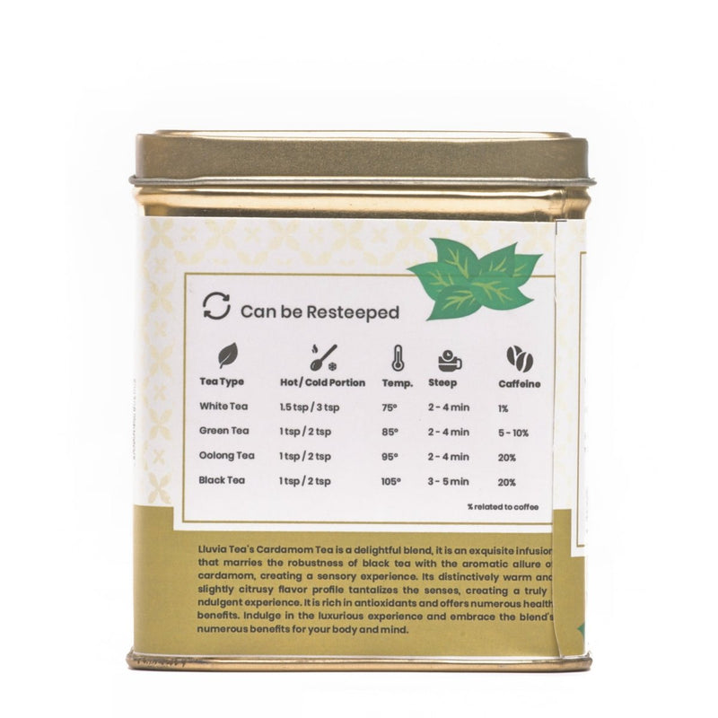 Cardamom Tea | Immune Support and Stress Relief - 70g | Verified Sustainable by Brown Living™