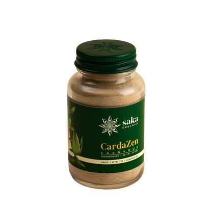 CardaZen | Handmade Cardamom Toothpowder (50gms) | Verified Sustainable by Brown Living™