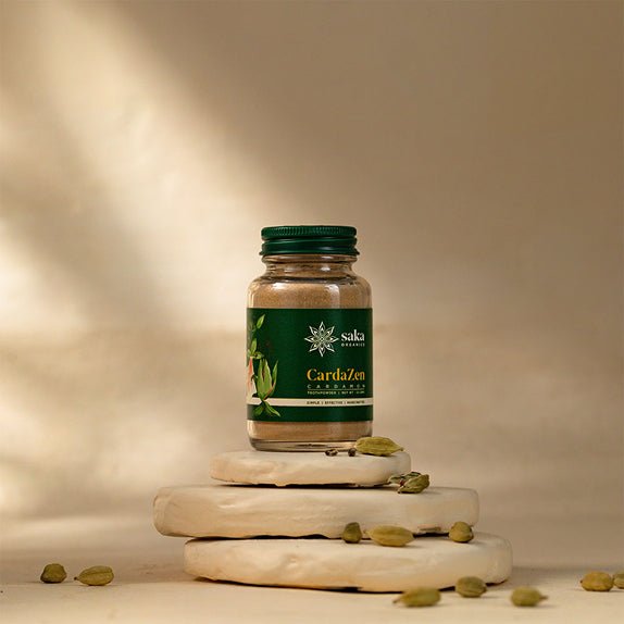 CardaZen | Handmade Cardamom Toothpowder (50gms) | Verified Sustainable by Brown Living™