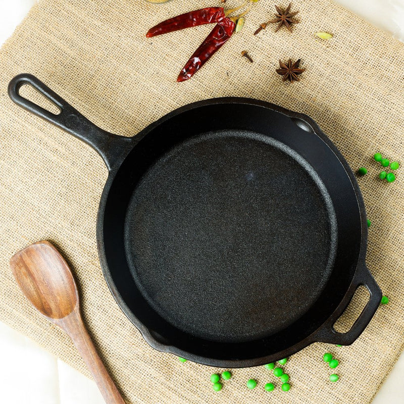 Castrong Handmade Cast Iron Skillet Fry Pan | Verified Sustainable by Brown Living™