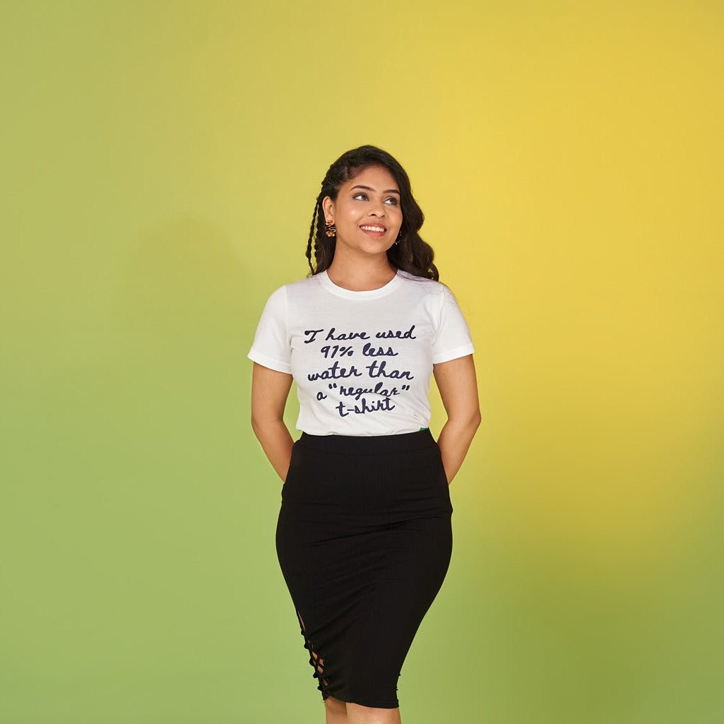 Casual Cotton Graphic T-Shirt – Womens T-Shirt on Brown Living™. SKU: SPTXS. Img 1.