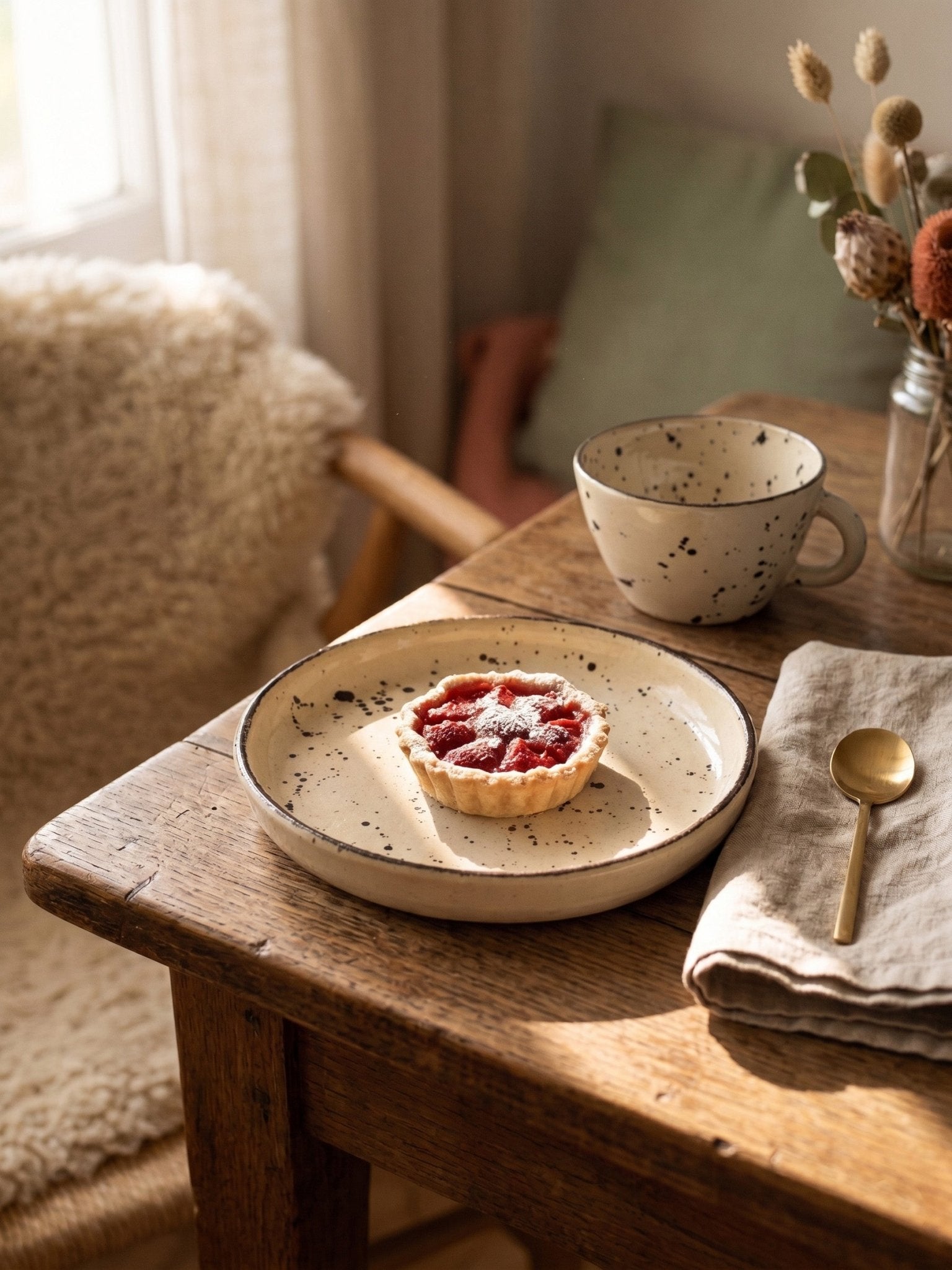 Ceramic Teacup Studio Pottery | Handmade Tea Cup – Cups & Saucers on Brown Living™. SKU: PPCS1. Img 5.