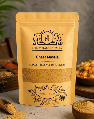 Chaat Masala 100g – Tangy Indian Spice Blend for Snacks & Chaats – Seasonings & Spices on Brown Living™. SKU: TMMBC05. Img 5.