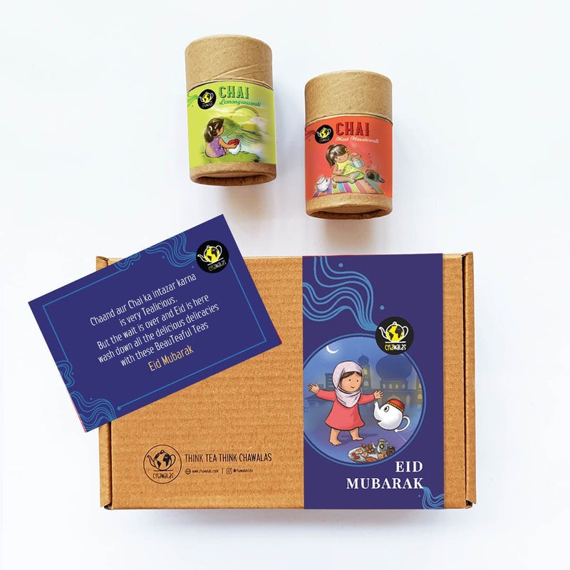 Chai There | Black Darjeeling Tea |Gift Box | 2 Pipe Tube 100gms | Verified Sustainable by Brown Living™