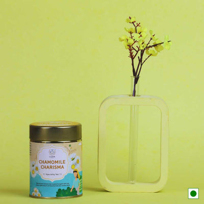 Chamomile Charisma Tea – Helps with Sleep & Relaxation – 50g – Tea on Brown Living™. SKU: LGTin50New. Img 8.