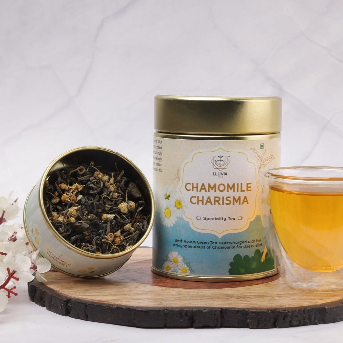 Chamomile Charisma Tea - Helps with Sleep & Relaxation - 50g | Verified Sustainable by Brown Living™