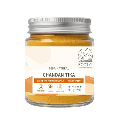 Chandan Teeka | Natural Sandalwood Teeka | Puja & Meditation | 50g – Religious Items by Ecotyl available on Brown Living™. . SKU: ECOTYL00042. Img 6.
