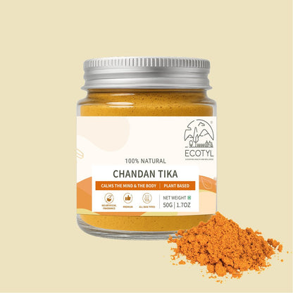 Chandan Teeka | Natural Sandalwood Teeka | Puja & Meditation | 50g – Religious Items by Ecotyl available on Brown Living™. . SKU: ECOTYL00042. Img 1.