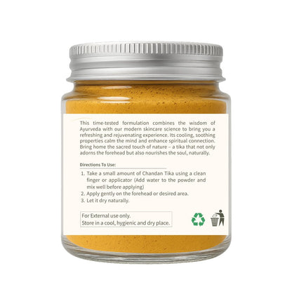 Chandan Teeka | Natural Sandalwood Teeka | Puja & Meditation | 50g – Religious Items by Ecotyl available on Brown Living™. . SKU: ECOTYL00042. Img 8.