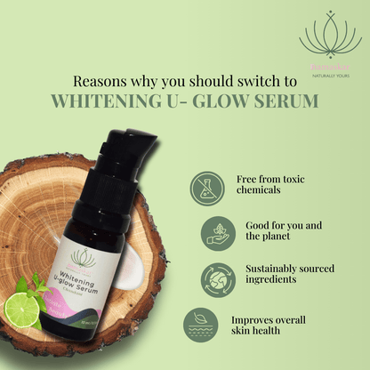 Chandani | Whitening U - Glow Serum - 10ml – Face Serum on Brown Living™. SKU: CHpck050_Packof100_1765279241494_wdcgv. Img 4.