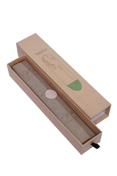 Charcoal-Free Eucalyptus Incense Sticks | 70 Sticks with Wooden Star – Home Decor on Brown Living™. SKU: EUIS012. Img 1.