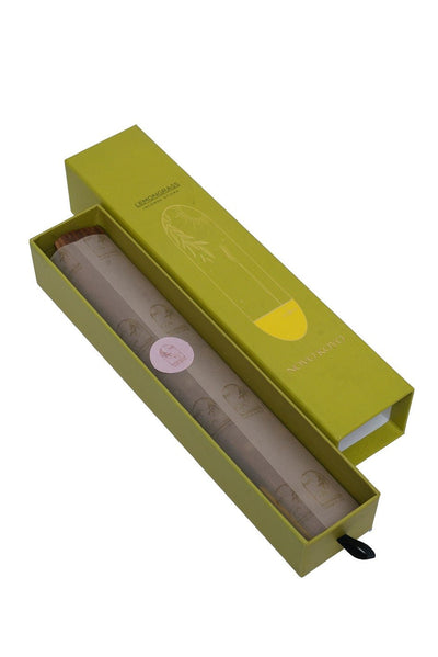 Charcoal-Free Lemongrass Incense Sticks | 70 Sticks with Wooden Star – Home Decor on Brown Living™. SKU: LGIS014. Img 2.