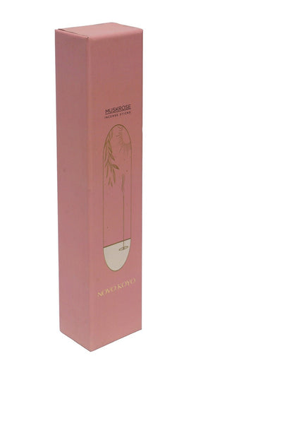 Charcoal-Free Musk Rose Incense Sticks | 70 Sticks with Wooden Star – Home Decor on Brown Living™. SKU: MRIS001. Img 3.