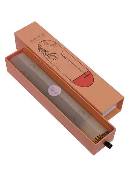 Charcoal-Free Oudh Noir Incense Sticks | 70 Sticks with Wooden Star – Home Decor on Brown Living™. SKU: ONIS016. Img 2.