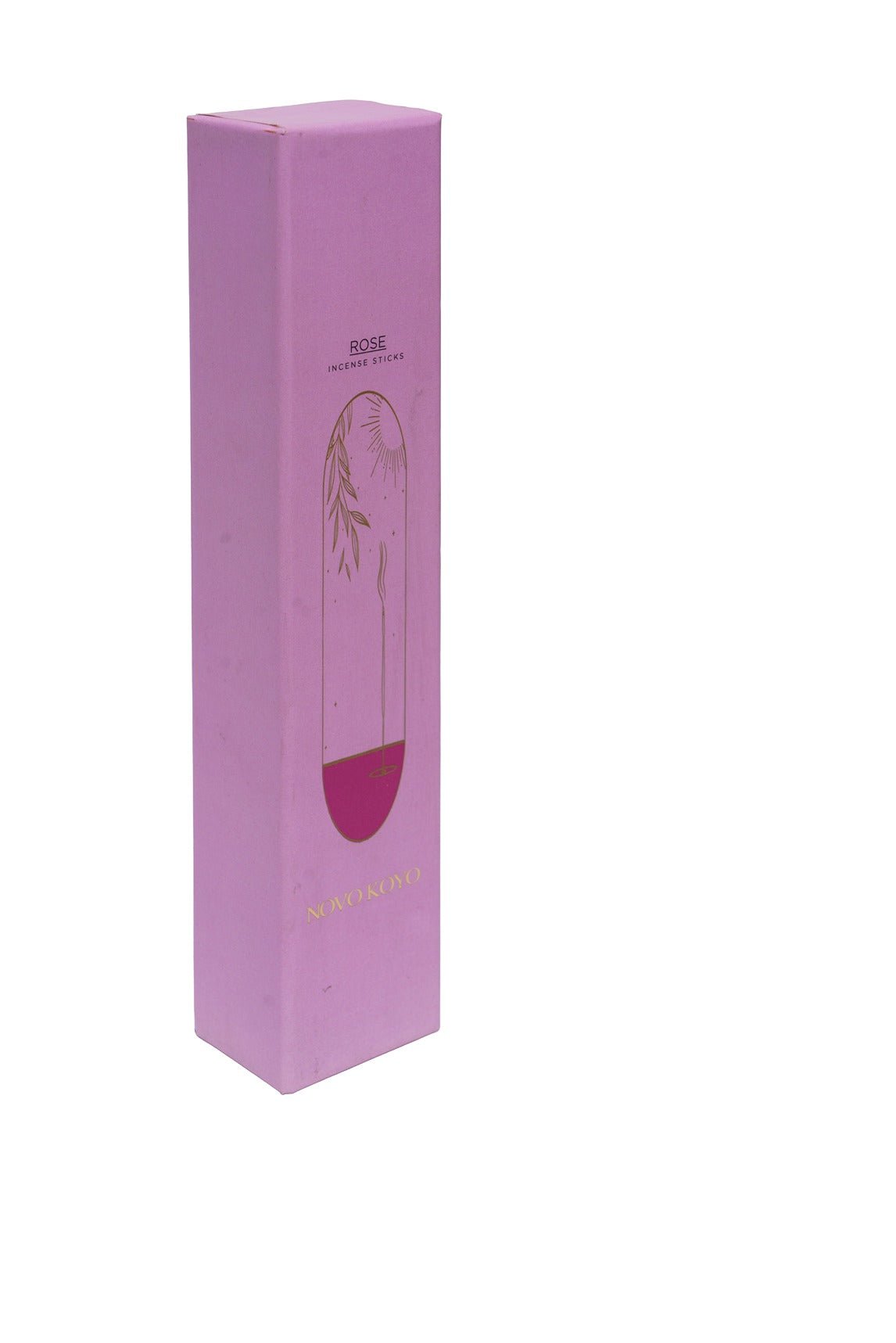Charcoal-Free Rose Incense Sticks | 70 Sticks with Wooden Star – Home Decor on Brown Living™. SKU: ROIS015. Img 2.