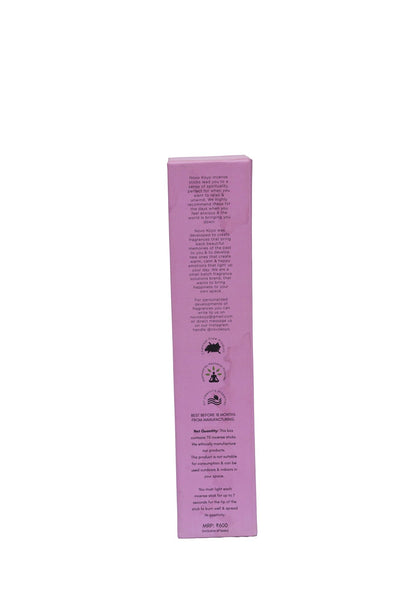 Charcoal-Free Rose Incense Sticks | 70 Sticks with Wooden Star – Home Decor on Brown Living™. SKU: ROIS015. Img 4.