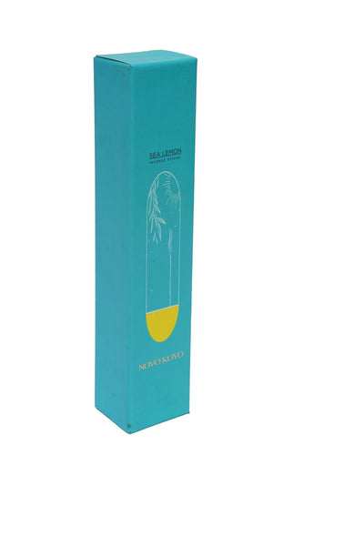 Charcoal-Free Sea Lemon Incense Sticks | 70 Sticks with Wooden Star – Home Decor on Brown Living™. SKU: SLIS003. Img 2.