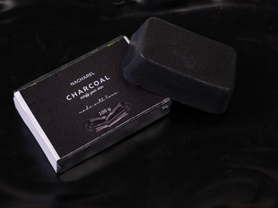Charcoal Soap 100g | Deep Cleansing Bathing Bar – Body Soap on Brown Living™. SKU: NCH02. Img 2.