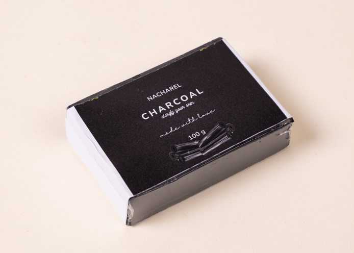 Charcoal Soap 100g | Deep Cleansing Bathing Bar – Body Soap on Brown Living™. SKU: NCH02. Img 1.