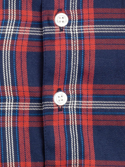 Checkered Box Shirt Regular Fit for Boys | Casual & Stylish Shirt – Kids Shirts on Brown Living™. SKU: PB214_1. Img 3.