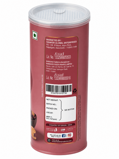 Cheese & Herbs Makhana 60g | Roasted Fox Nuts Savoury Snack – Healthy Snacks on Brown Living™. SKU: HGE0002. Img 4.