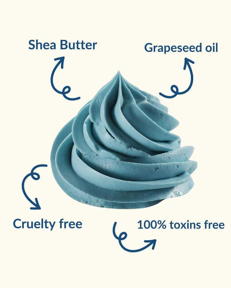 Chill Vibes Blue Whipped Cream Soap and Body Wash | Verified Sustainable by Brown Living™