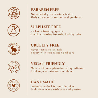 Chocolate Fudge Bars - Dessert Scented Handmade Soap Set – Body Soap on Brown Living™. SKU: SS-18. Img 4.