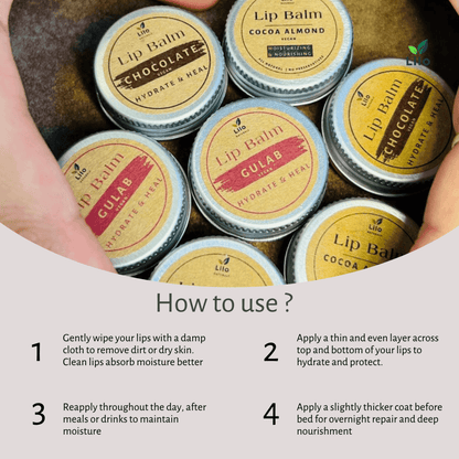 Chocolate Lip Balm | For Dry, Chapped and Pigmented Lips – Lip Balms on Brown Living™. SKU: SKU003 - 1. Img 5.