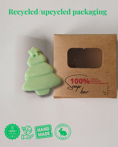 Christmas Ornaments shaped gift soap sets 100 - 150 grams bar – Body Soap on Brown Living™. SKU: SOB - SOAP - 24 - A. Img 8.