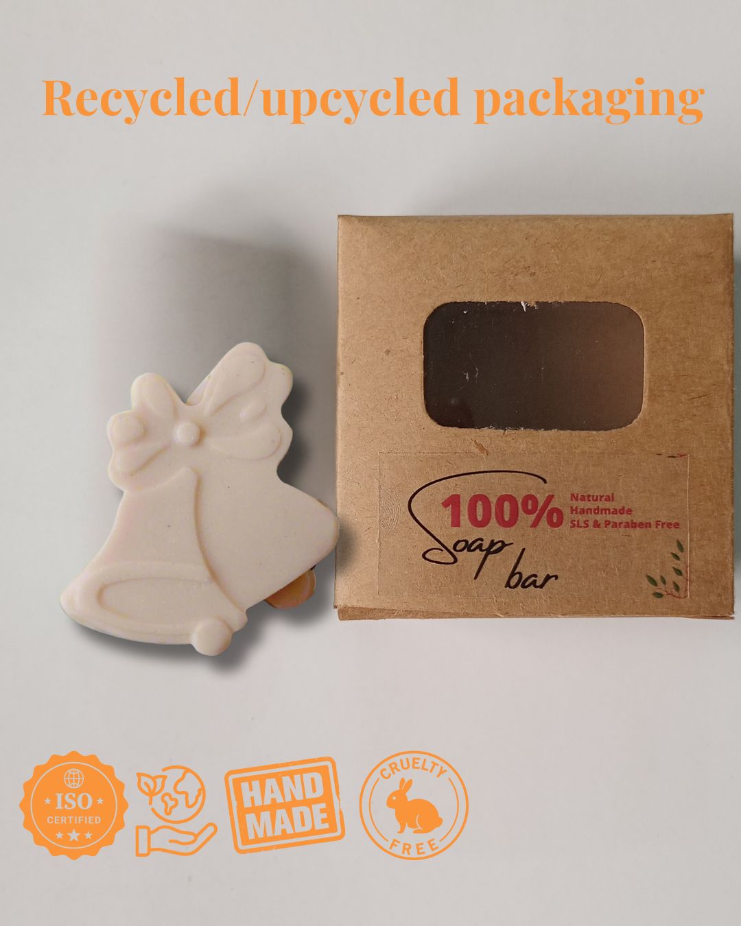 Christmas Ornaments shaped gift soap sets 100 - 150 grams bar – Body Soap on Brown Living™. SKU: SOB - SOAP - 40 - A. Img 3.