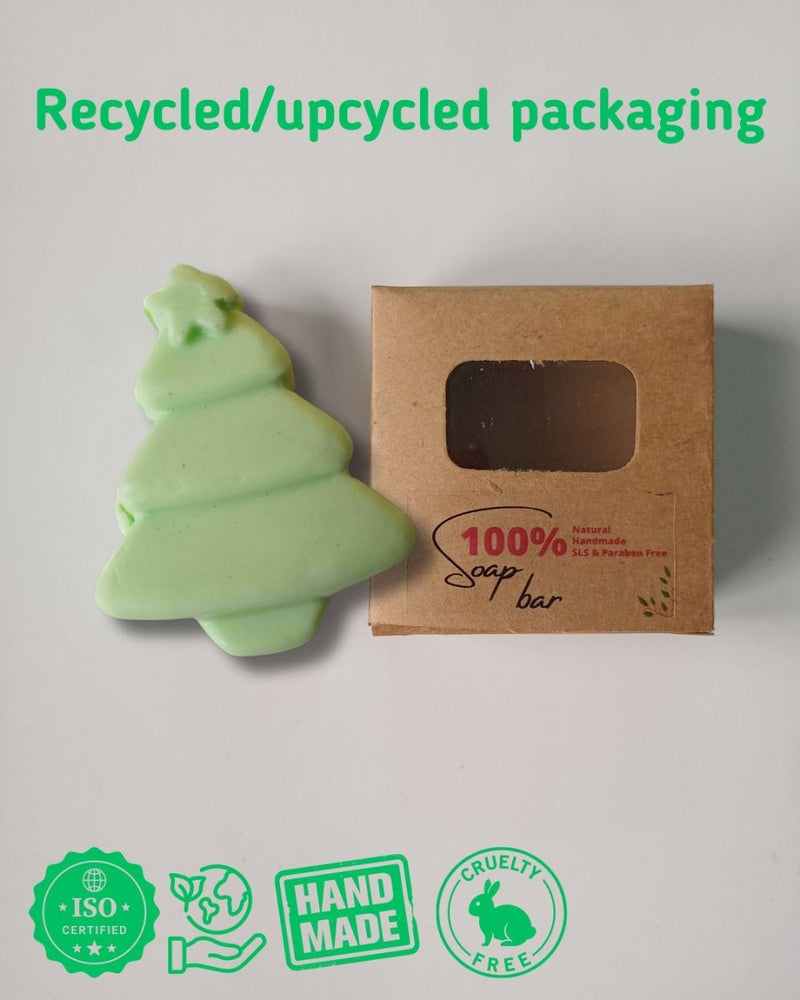 Christmas Tree - Goat Milk Shea Butter Kids Soap | Verified Sustainable by Brown Living™