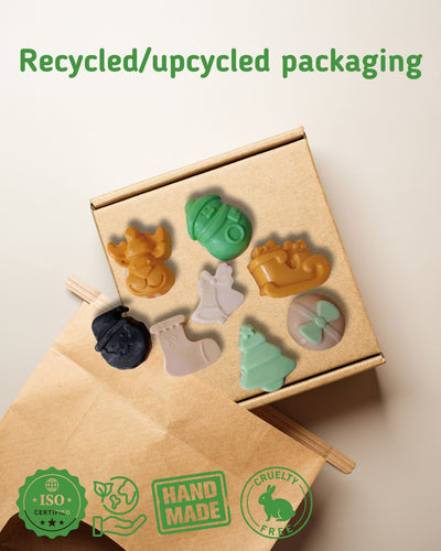 Christmas Collection - Cartoon Shaped Kids Soap Bar Set – Body Soap on Brown Living™. SKU: SOB - SOAP - 48. Img 5.