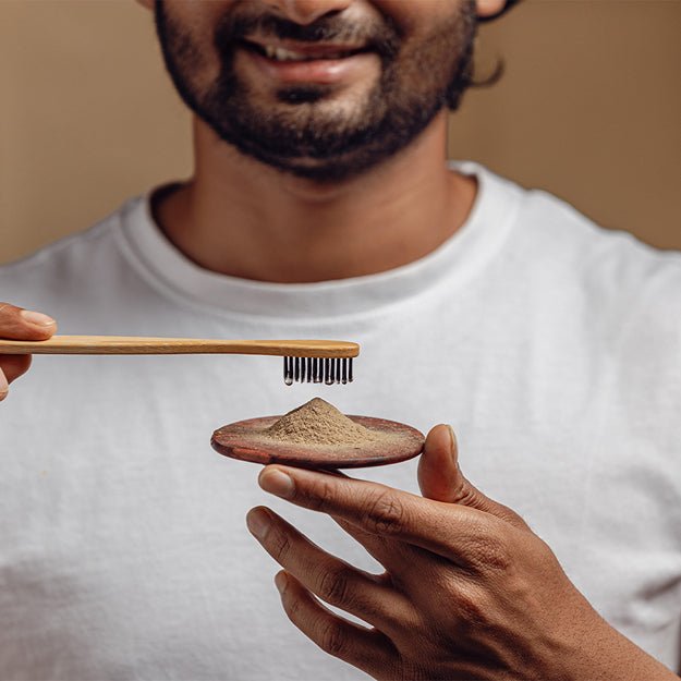 CinnaFresh | Handmade Clove & Cinnamon Toothpowder (50gms) | Verified Sustainable Tooth Cleaning Powder on Brown Living™