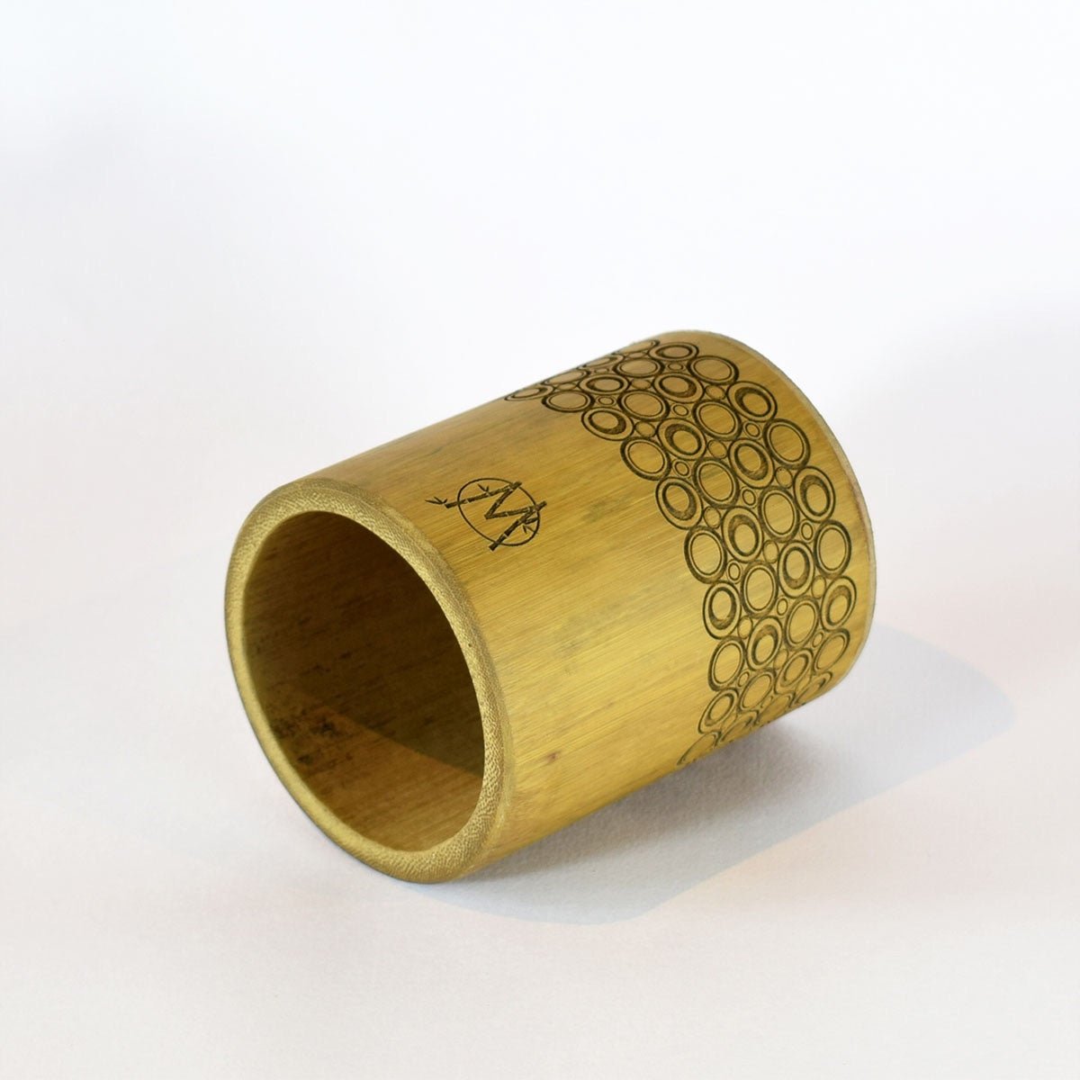 Circles - Bamboo Pen Stand | Verified Sustainable by Brown Living™