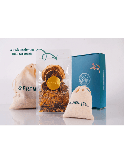 Citréa Grove Bath Tea –Refreshing Herbal Bath Infusion for Skin & Mind – Bath Salt on Brown Living™. SKU: 300002. Img 4.