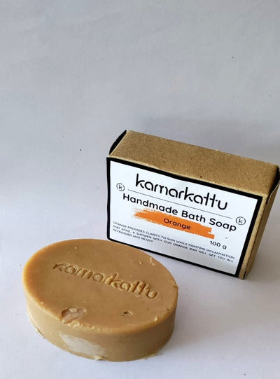 Citrus bath soaps - Handmade : Pack of 3 – Body Soap on Brown Living™. SKU: lns3withdish. Img 8.