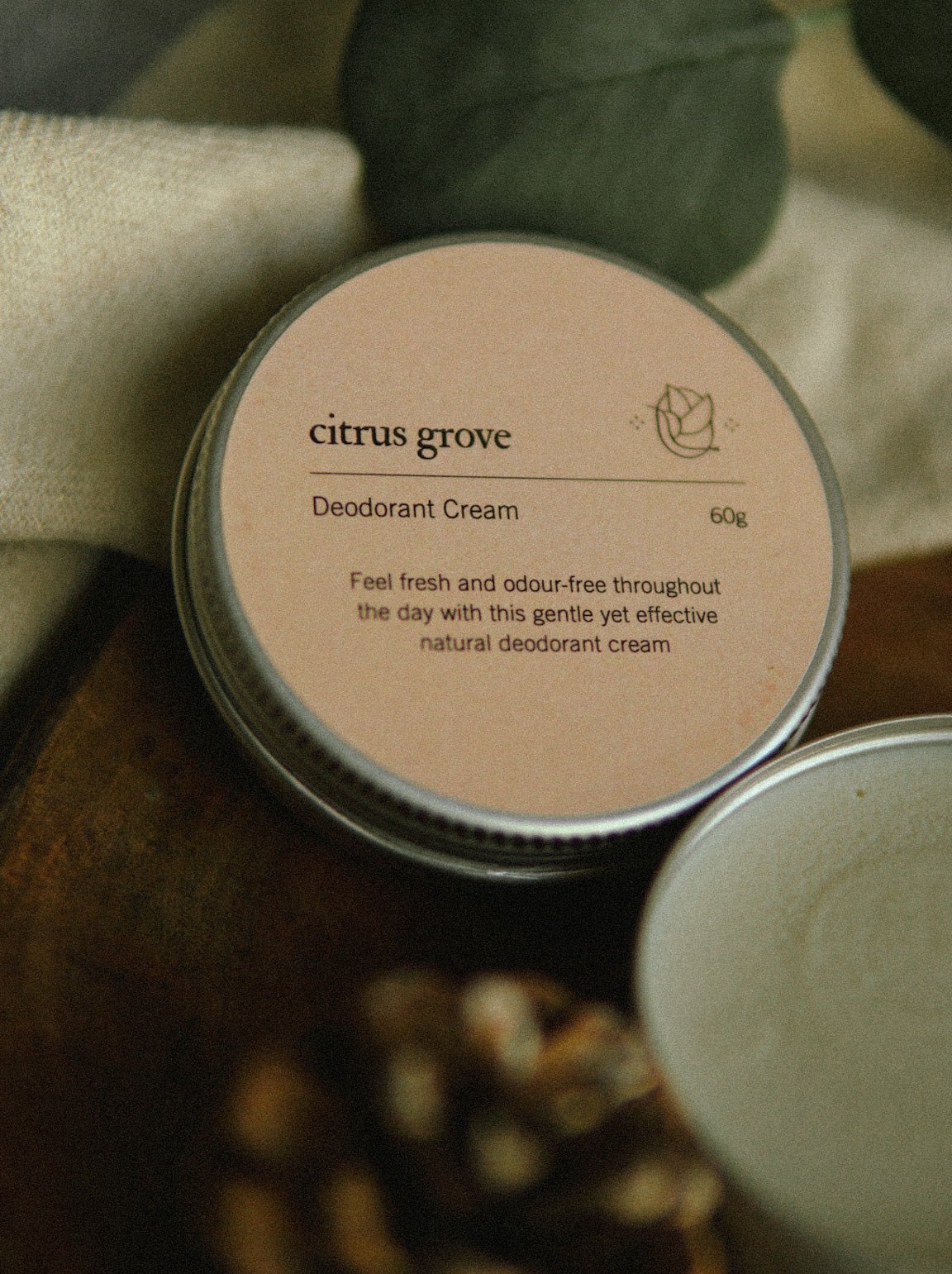 Citrus Grove Natural Deodorant | Verified Sustainable by Brown Living™