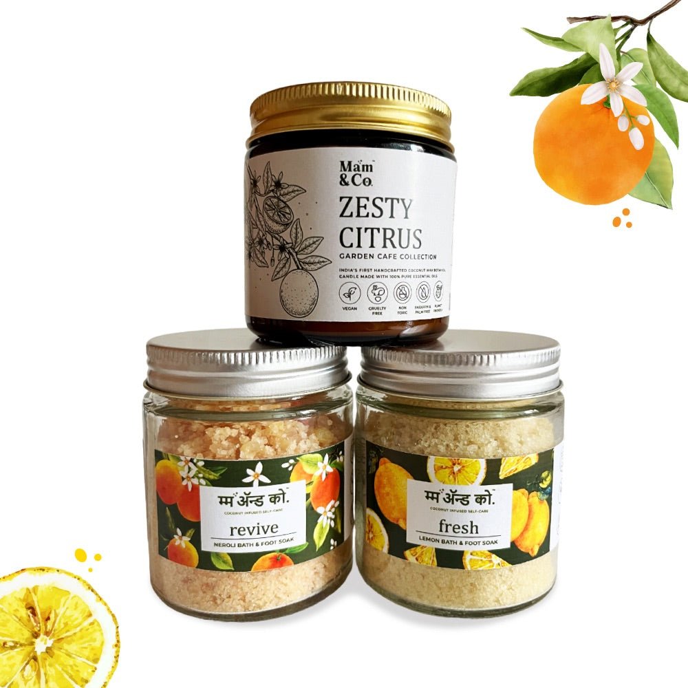 Citrus Zesty Delight Gift Hamper | Verified Sustainable by Brown Living™