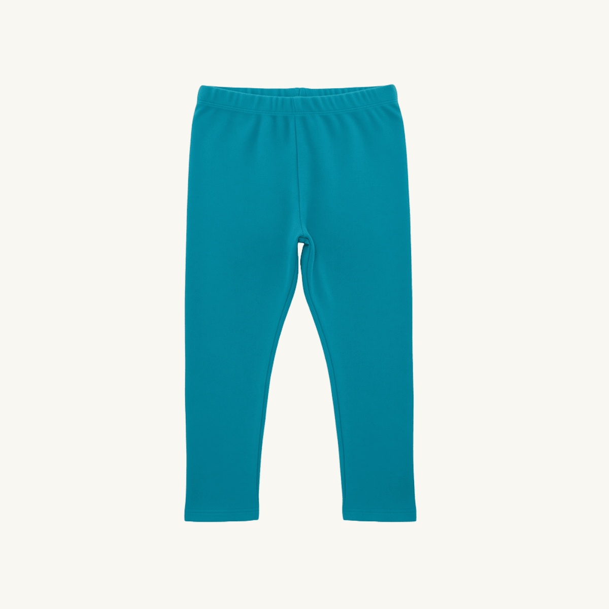 Citrus Zinger Cotton Leggings | 100% Cotton, Dye-Free & Skin Friendly – Kids Leggings on Brown Living™. SKU: LG01A-2-4Y. Img 1.