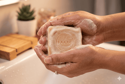 Clarify Cold Processed Soap - Brightening Papaya & Orange Peel – Body Soap on Brown Living™. SKU: BGCPS000002. Img 3.