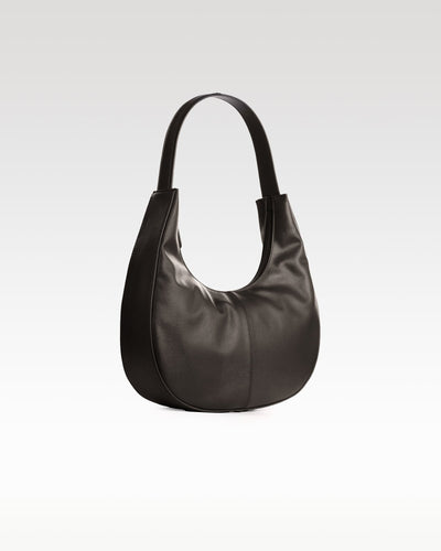 Classic Everyday Dune Shoulder Bag – Shoulder Bags on Brown Living™. SKU: EL-SHB-BRN-001. Img 3.