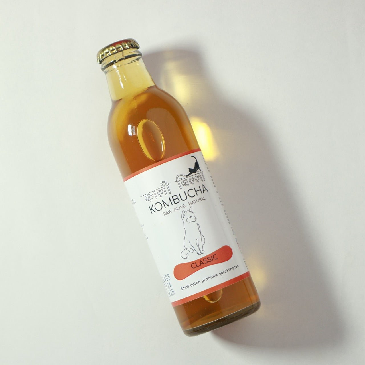 Classic Kombucha 250ml | Pure Probiotic Fermented Tea – Health & Energy Drinks on Brown Living™. SKU: KBKCL. Img 2.