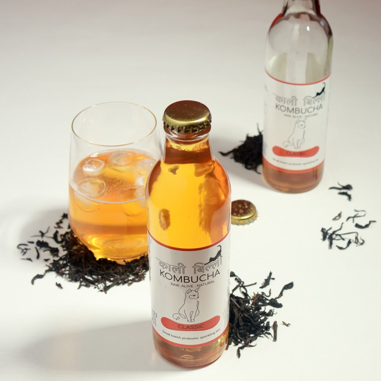 Classic Kombucha 250ml | Pure Probiotic Fermented Tea – Health & Energy Drinks on Brown Living™. SKU: KBKCL. Img 4.